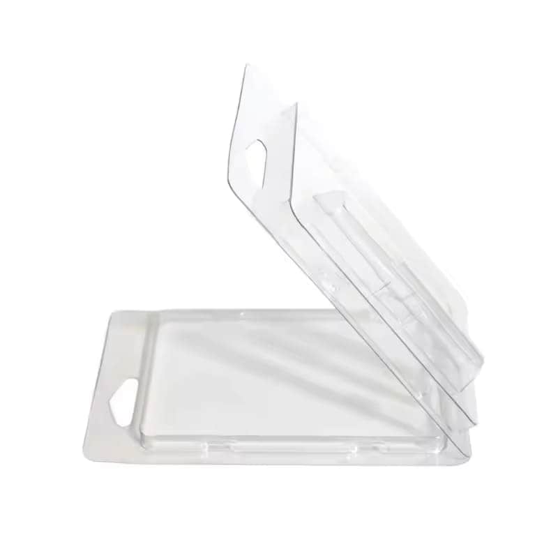 Clamshell packaging clear PVC