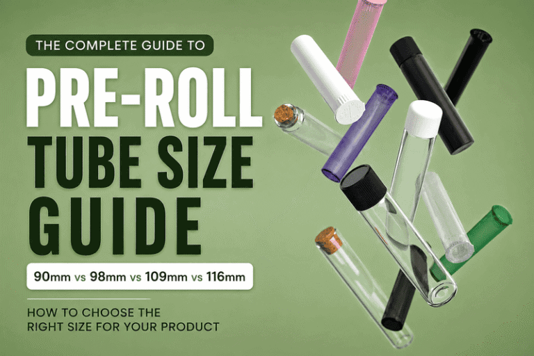 Pre Roll Tube Size Guide Infographic